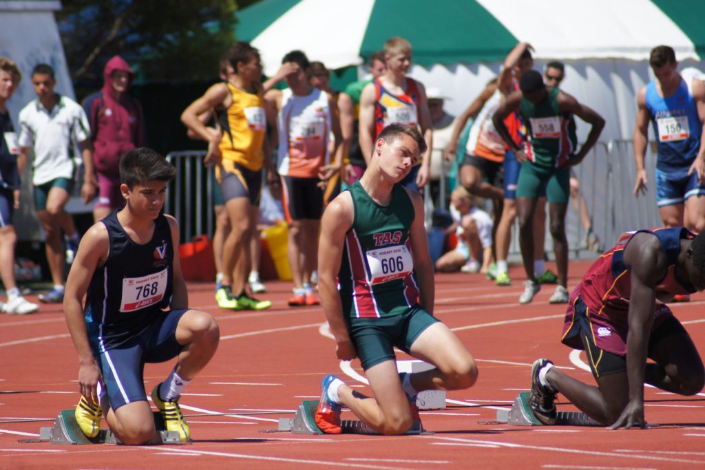 Russel Taib preparing for race, photo credit: Lilly Castle