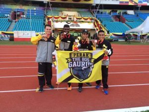Team Perak wins bronze in 100x4 relay