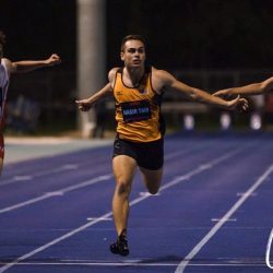 The moment Rus breaks the Malay National Record