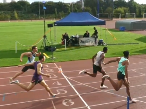 200m finish at Stratford speed GP