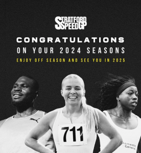 Final competition of the 2024 outdoor season at Stratford speed GP.