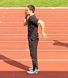 Be Fit Today Track Academy Open Meet warm up